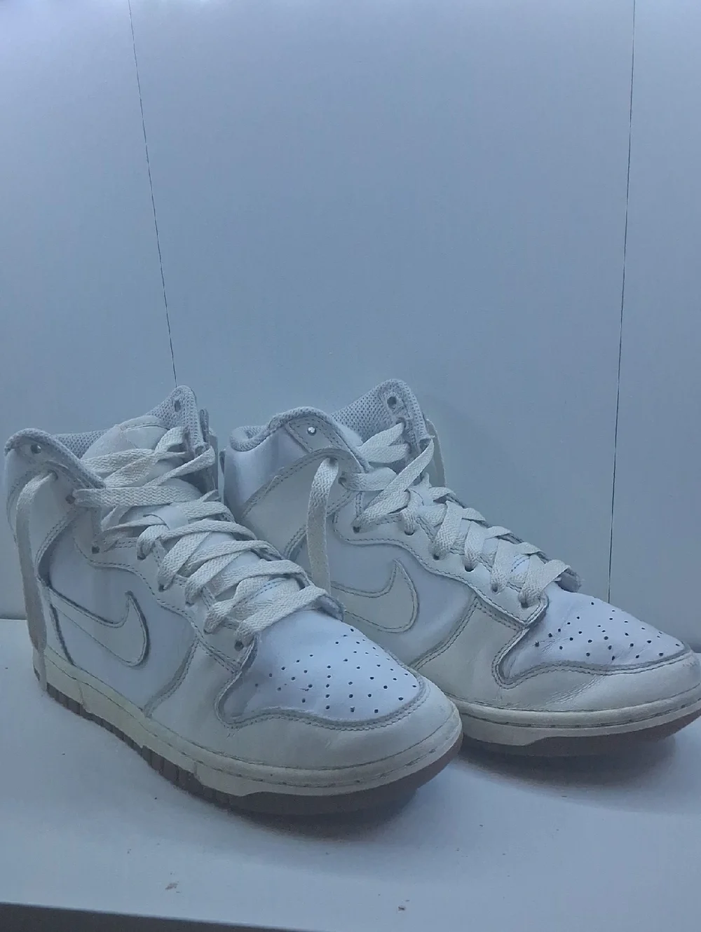 Nike White Men’s High-Top Sneakers
